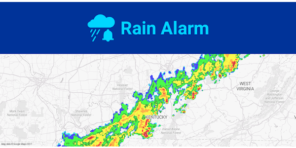 RailAlarm-weather-radar app
