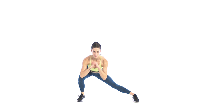 Weighted Side Lunge