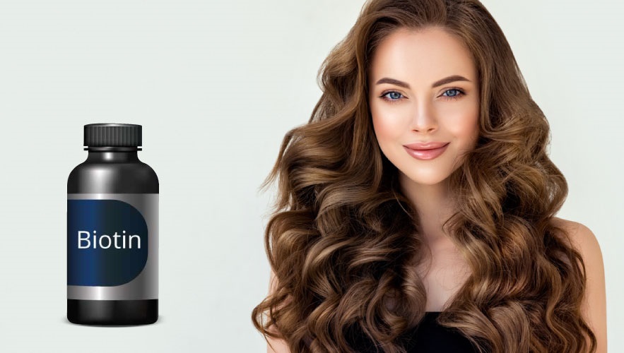 Biotin is one of the most effective hair-growth vitamins available