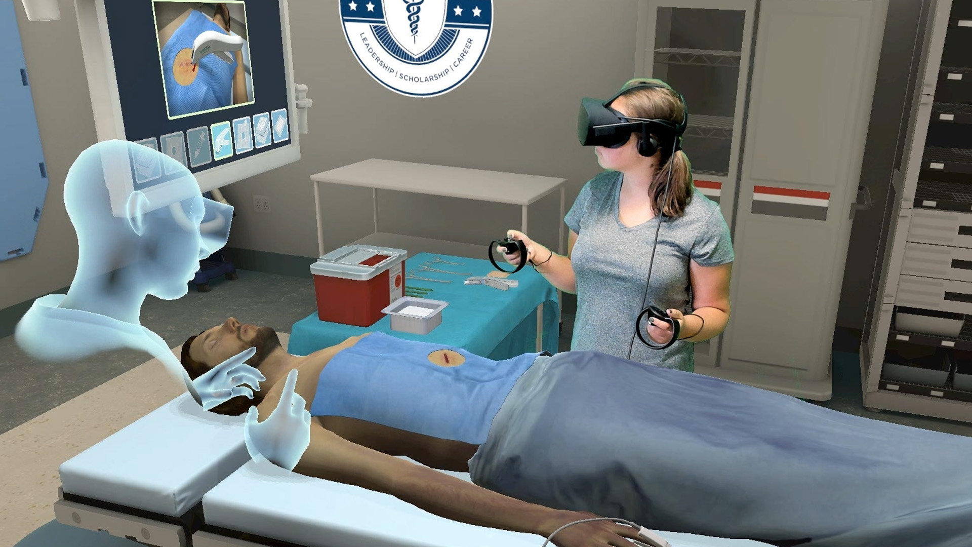 TREATING PATIENTS IN VIRTUAL AND REAL WORLDS WITH VR