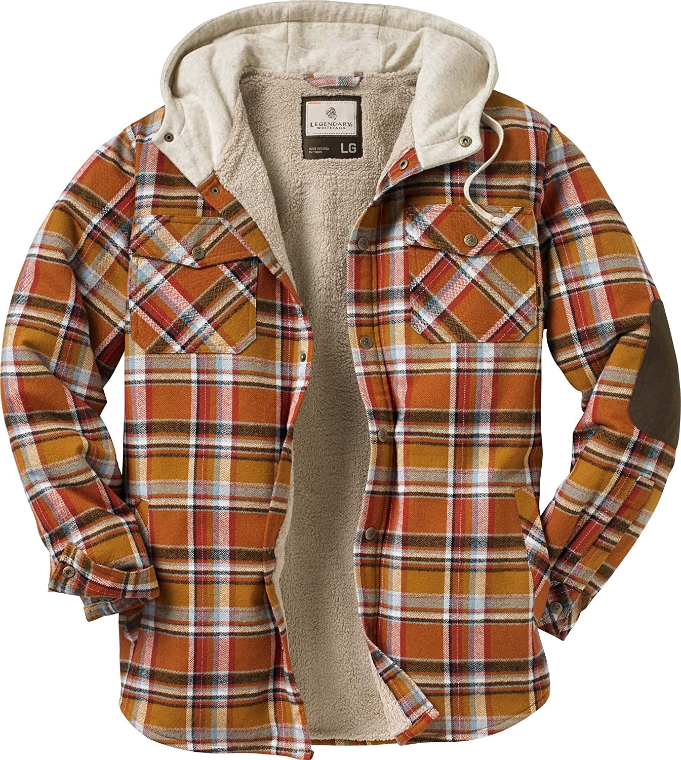 Hoodie with Flannel for men